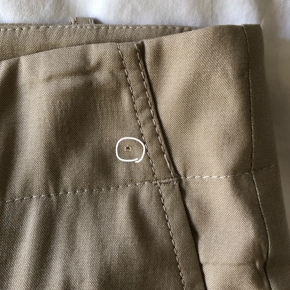 Women’s Trousers Lightweight Wool Beige Pant Made In Italy - Picture 10 of 11